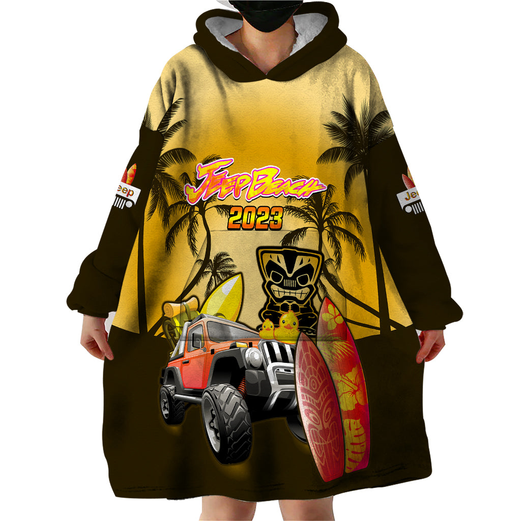 gold-jeep-beach-2023-wearable-blanket-hoodie-happy-20th-anniversary