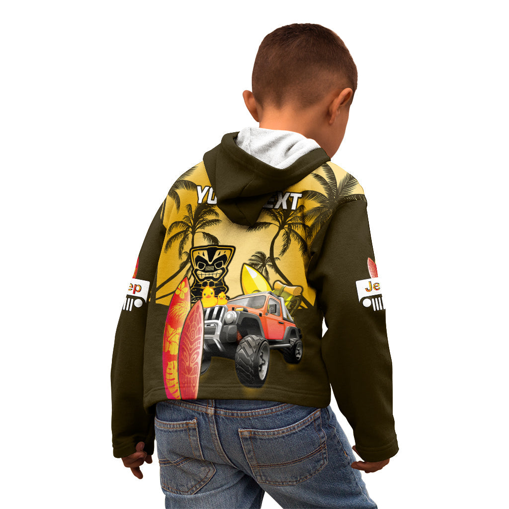 personalised-gold-jeep-beach-2023-kid-hoodie-happy-20th-anniversary