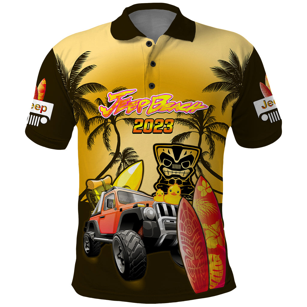 personalised-gold-jeep-beach-2023-polo-shirt-happy-20th-anniversary