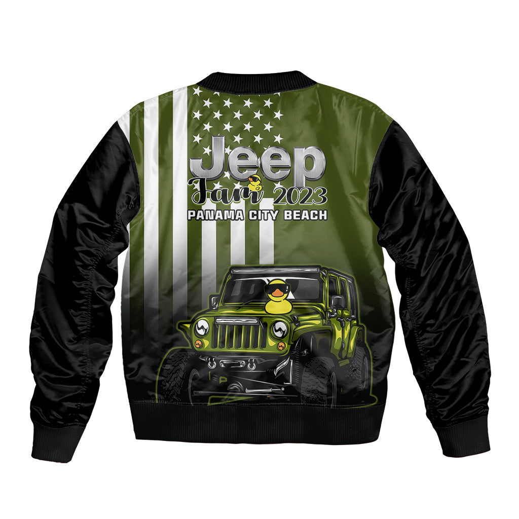 florida-jeep-jam-2023-with-duck-bomber-jacket-green-verison