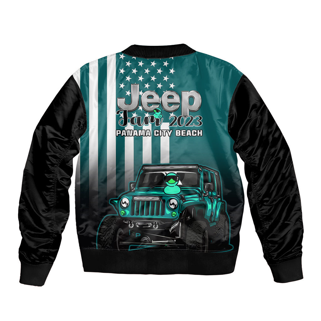 florida-jeep-jam-2023-with-duck-bomber-jacket-turquoise-verison