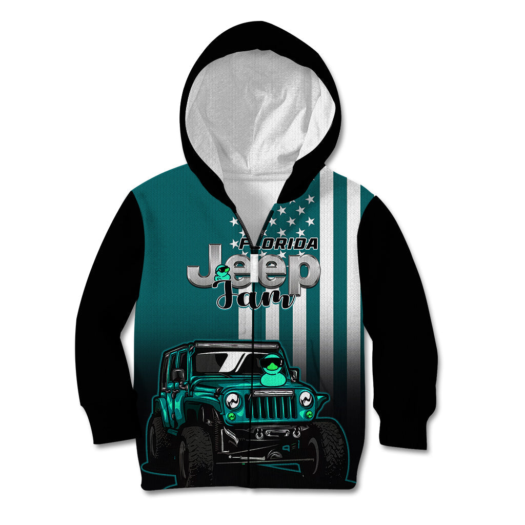 florida-jeep-jam-2023-with-duck-kid-hoodie-turquoise-verison