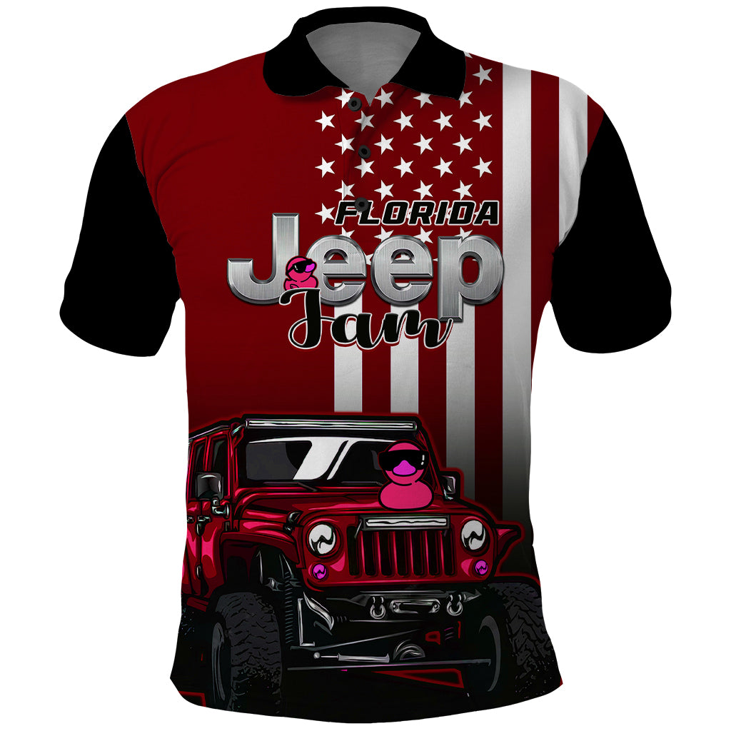 florida-jeep-jam-2023-with-duck-polo-shirt-red-verison