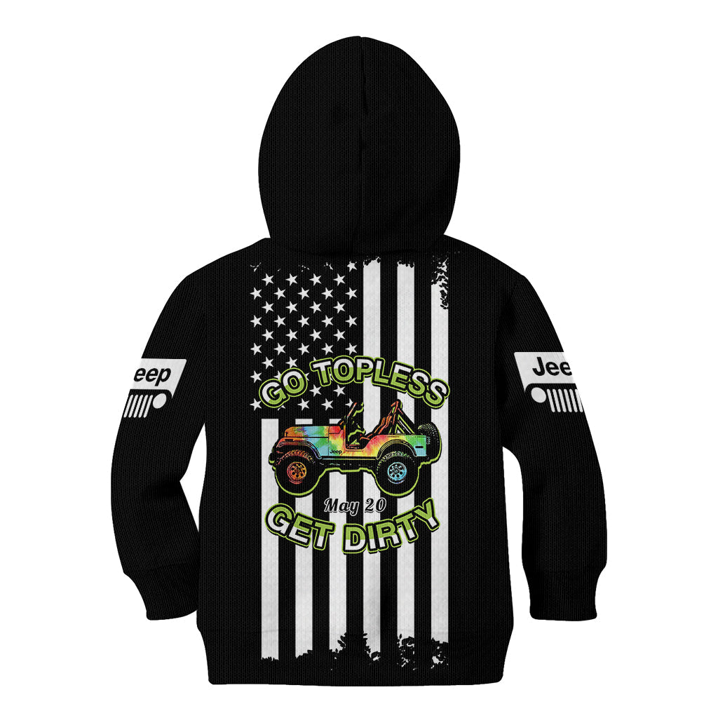 jeep-go-topless-day-2023-get-dirty-kid-hoodie-black-version
