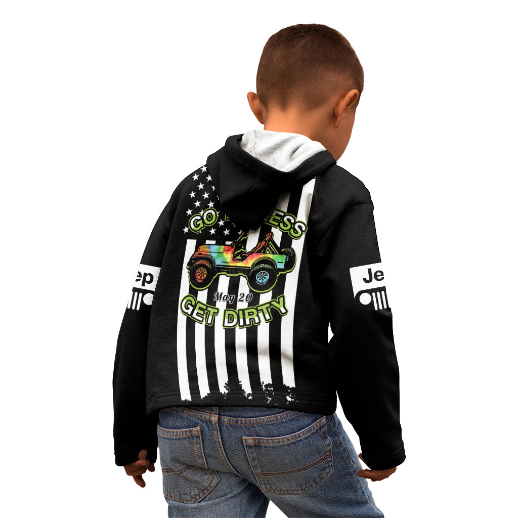 jeep-go-topless-day-2023-get-dirty-kid-hoodie-black-version