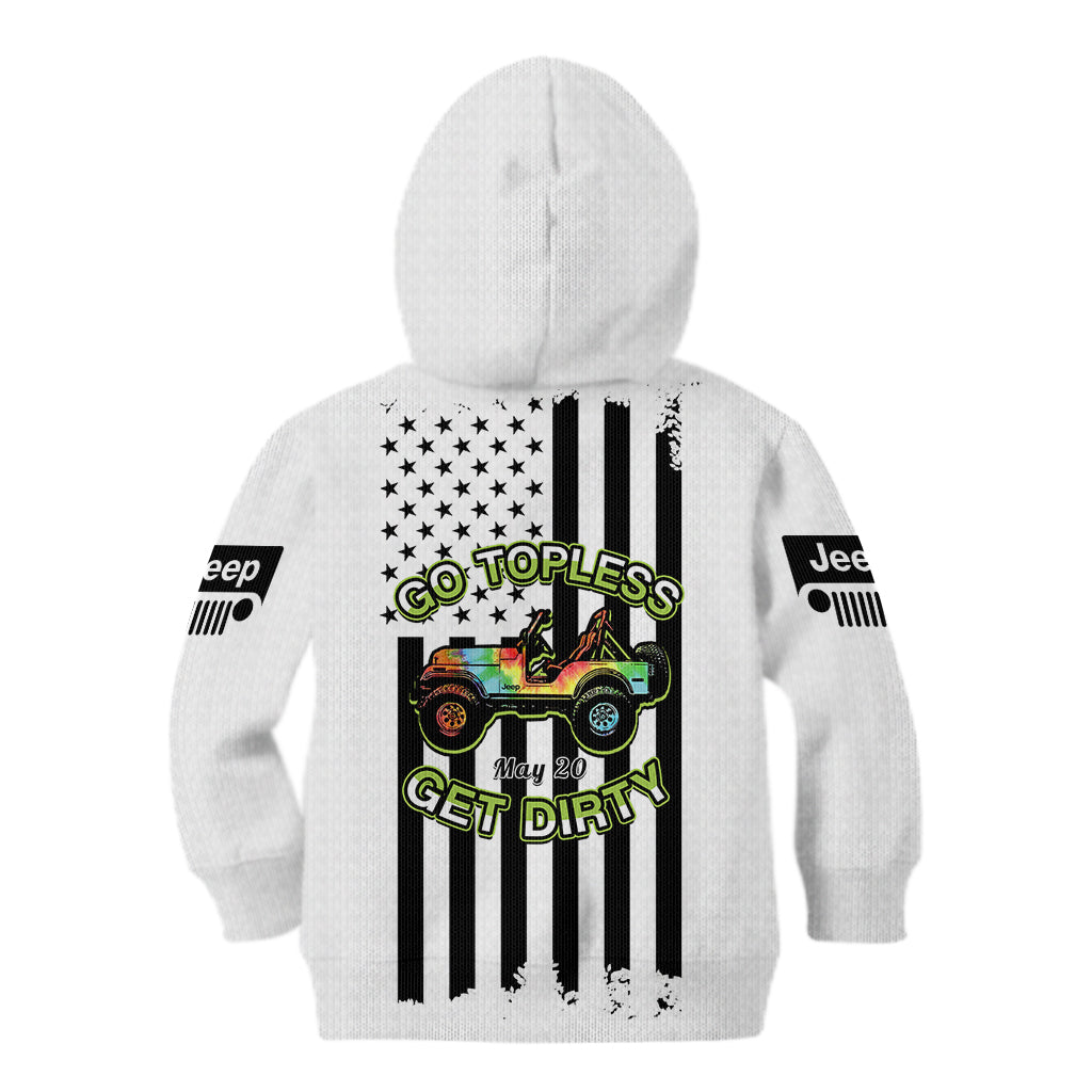 jeep-go-topless-day-2023-get-dirty-kid-hoodie-white-version
