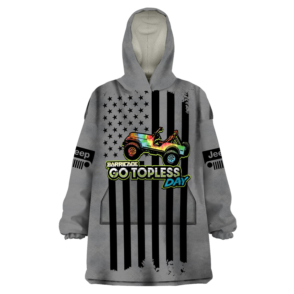 jeep-go-topless-day-2023-get-dirty-wearable-blanket-hoodie-grey-version