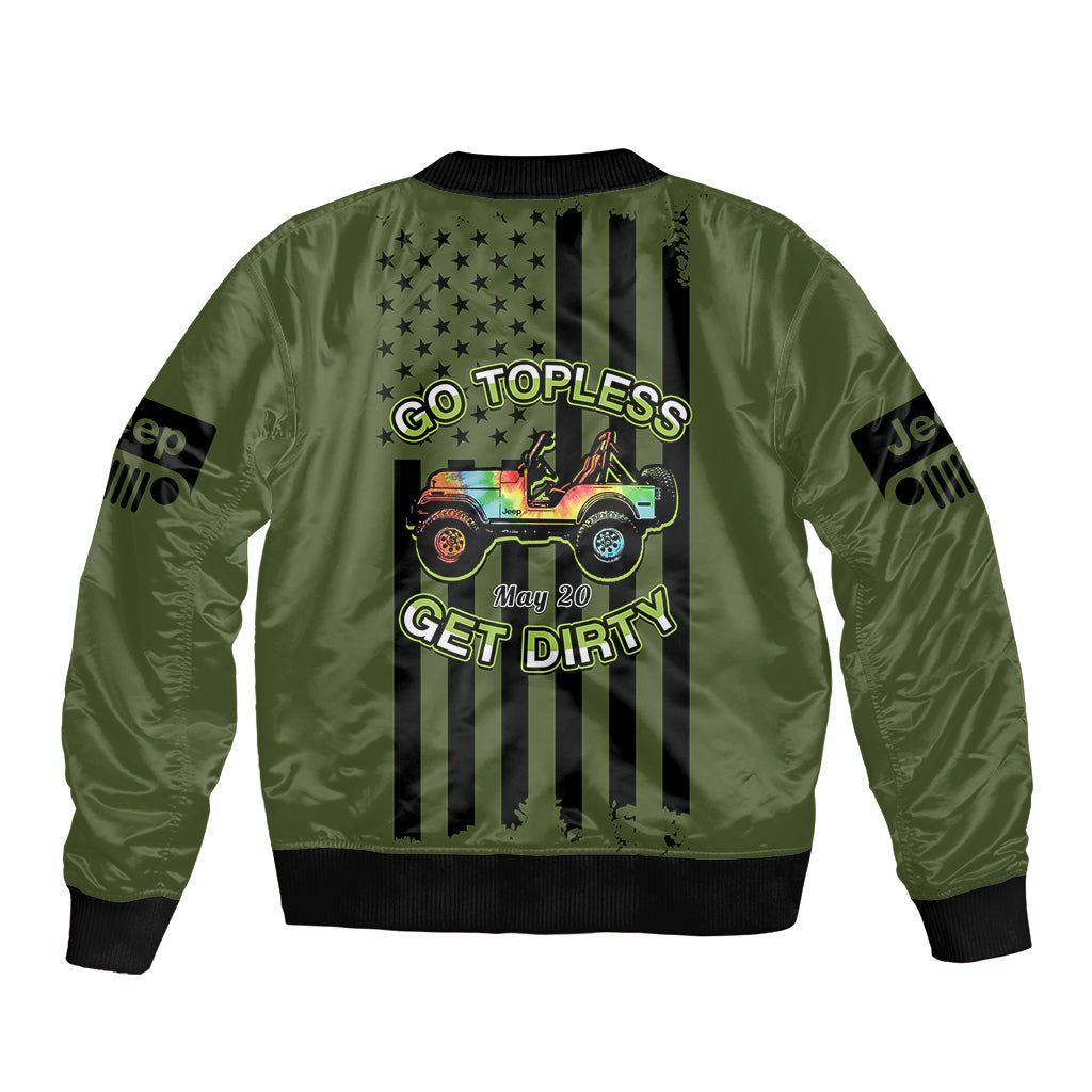 jeep-go-topless-day-2023-get-dirty-bomber-jacket-green-version