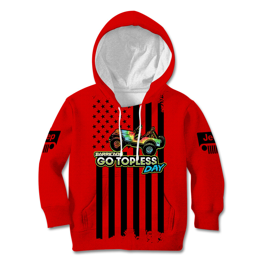 jeep-go-topless-day-2023-get-dirty-kid-hoodie-red-version
