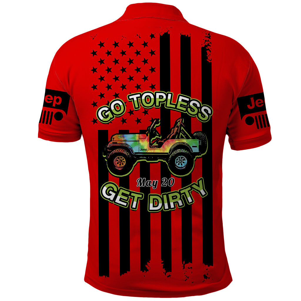 jeep-go-topless-day-2023-get-dirty-polo-shirt-red-version