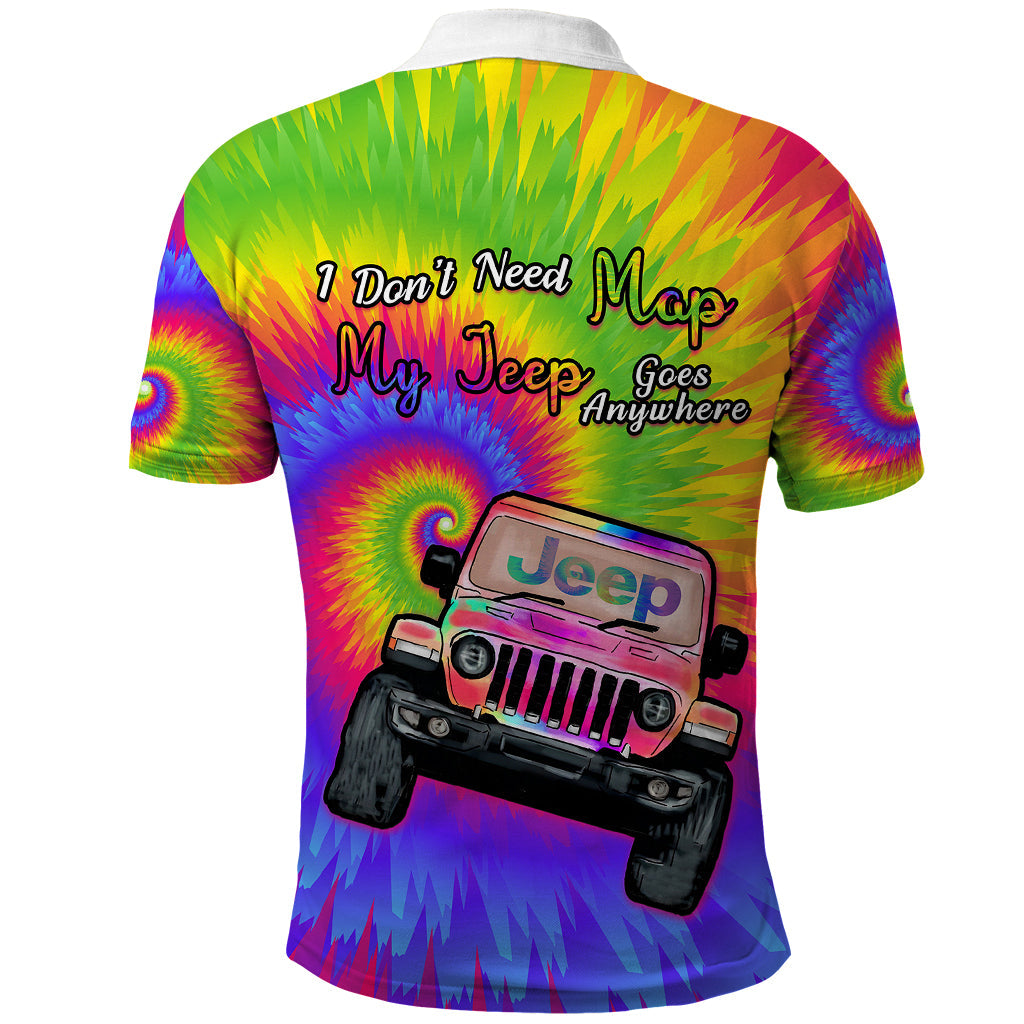 i-dont-need-map-my-jeep-goes-anywhere-polo-shirt-tie-dye-special-version