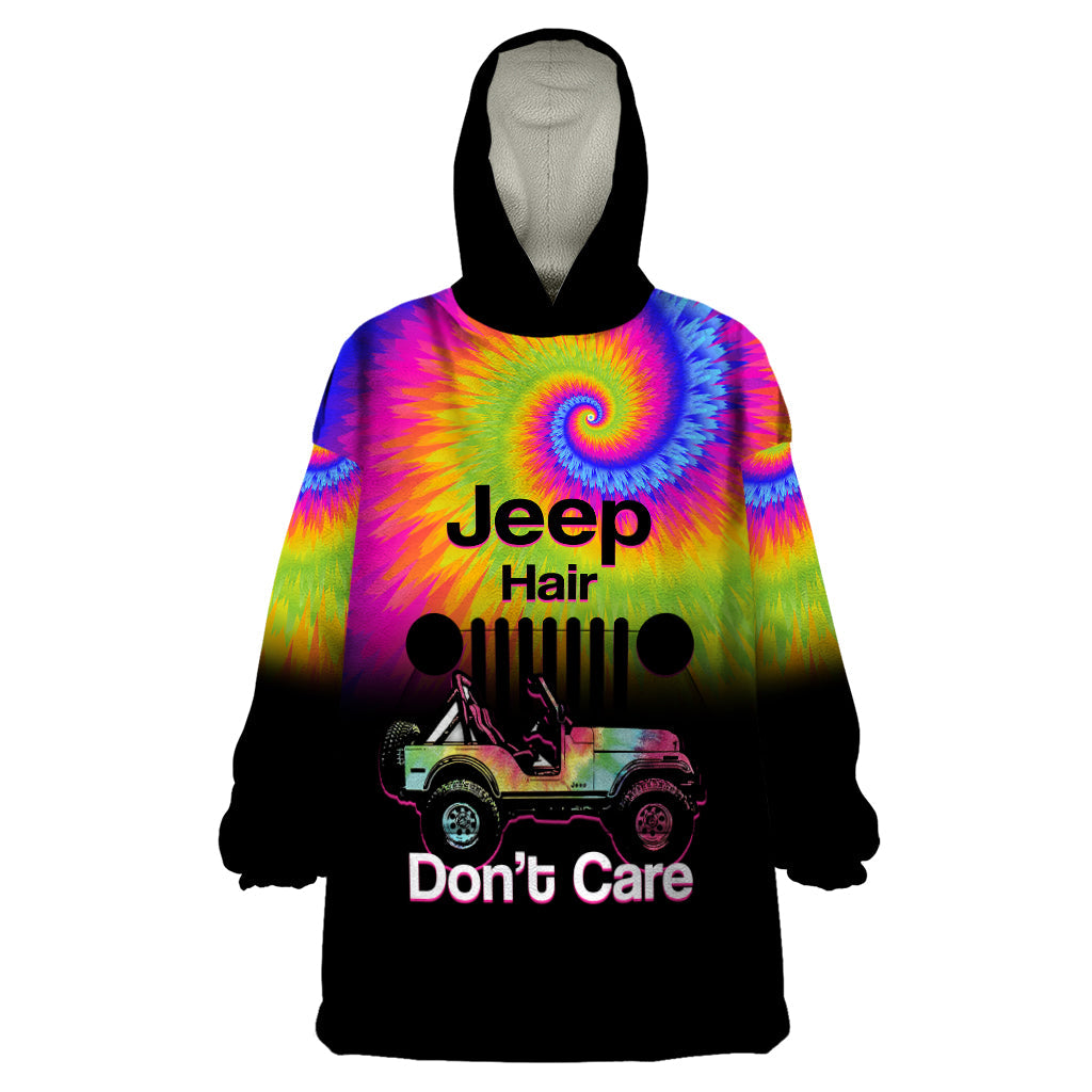 jeep-hair-dont-care-wearable-blanket-hoodie-tie-dye-black-gradient-version