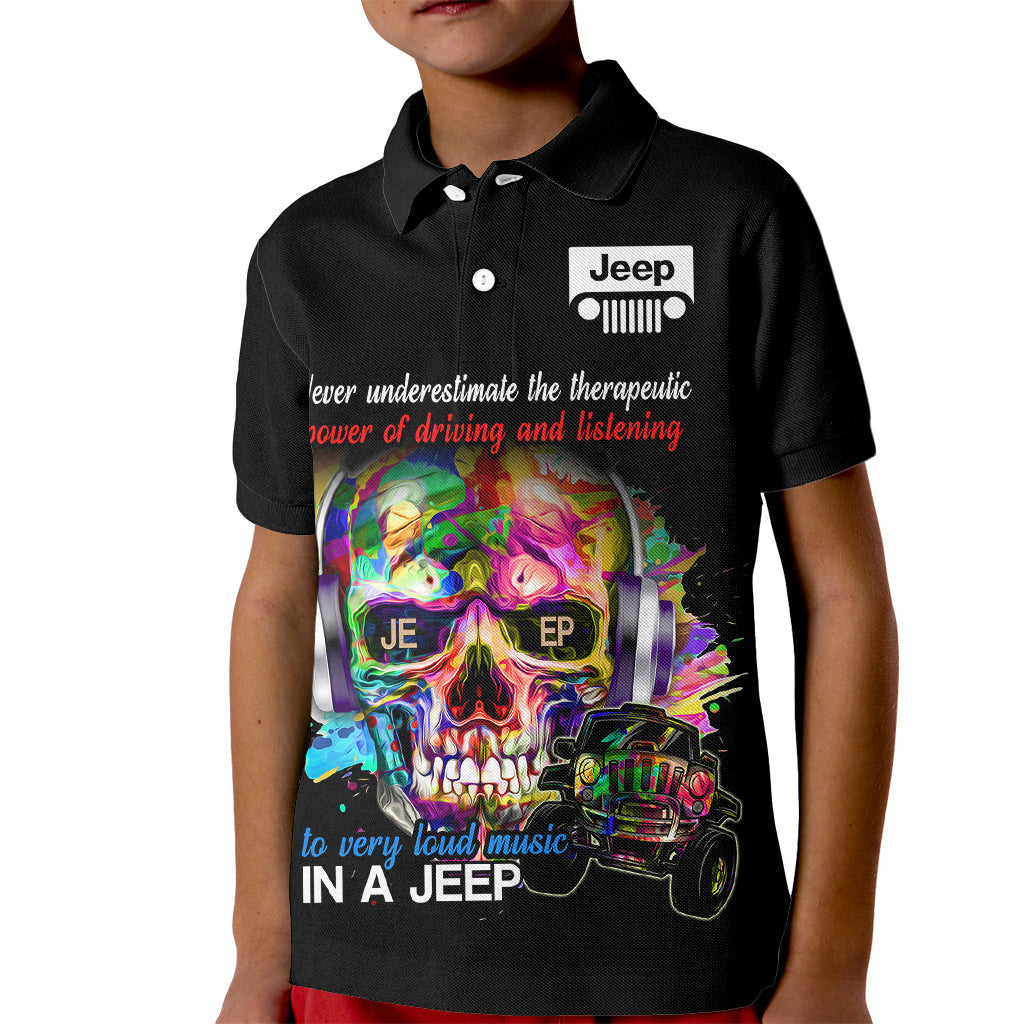 jeep-skull-color-splash-music-kid-polo-shirt-black-vibes