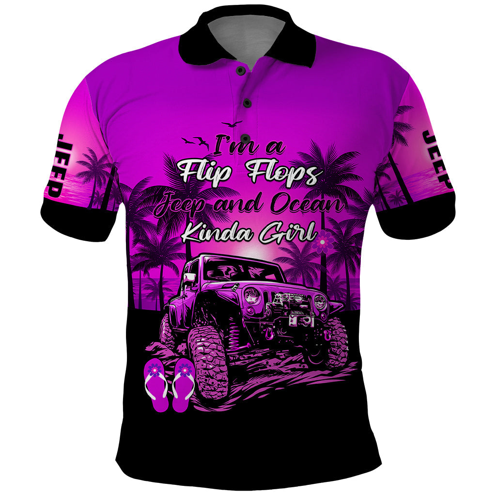purple-jeep-polo-shirt-im-a-flip-flops-and-jeep-kinda-girl