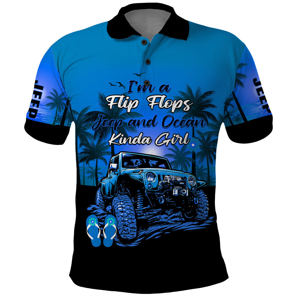 jeep-polo-shirt-im-a-flip-flops-and-jeep-kinda-girl-blue