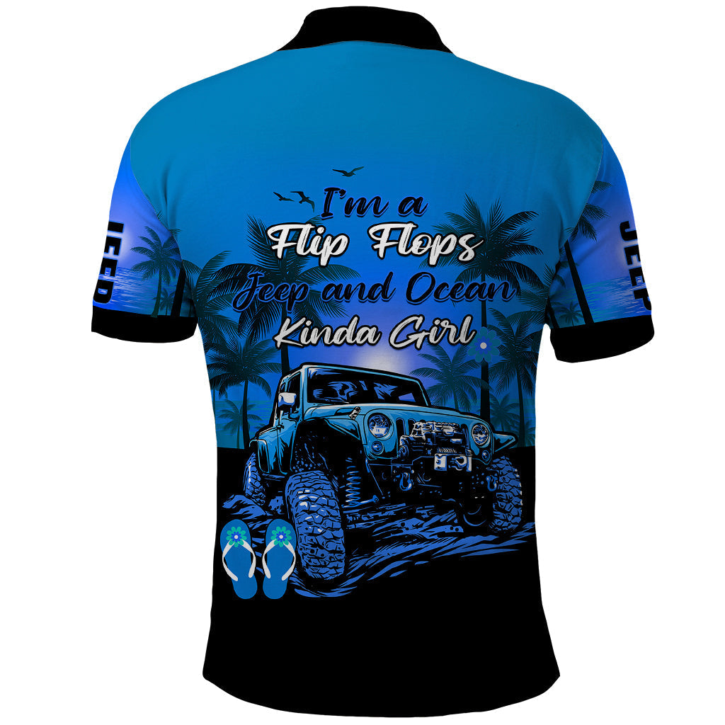 jeep-polo-shirt-im-a-flip-flops-and-jeep-kinda-girl-blue