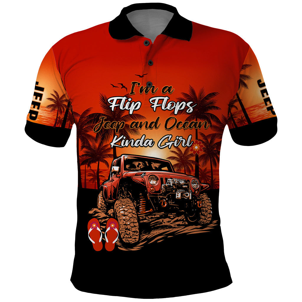 jeep-polo-shirt-im-a-flip-flops-and-jeep-kinda-girl-red