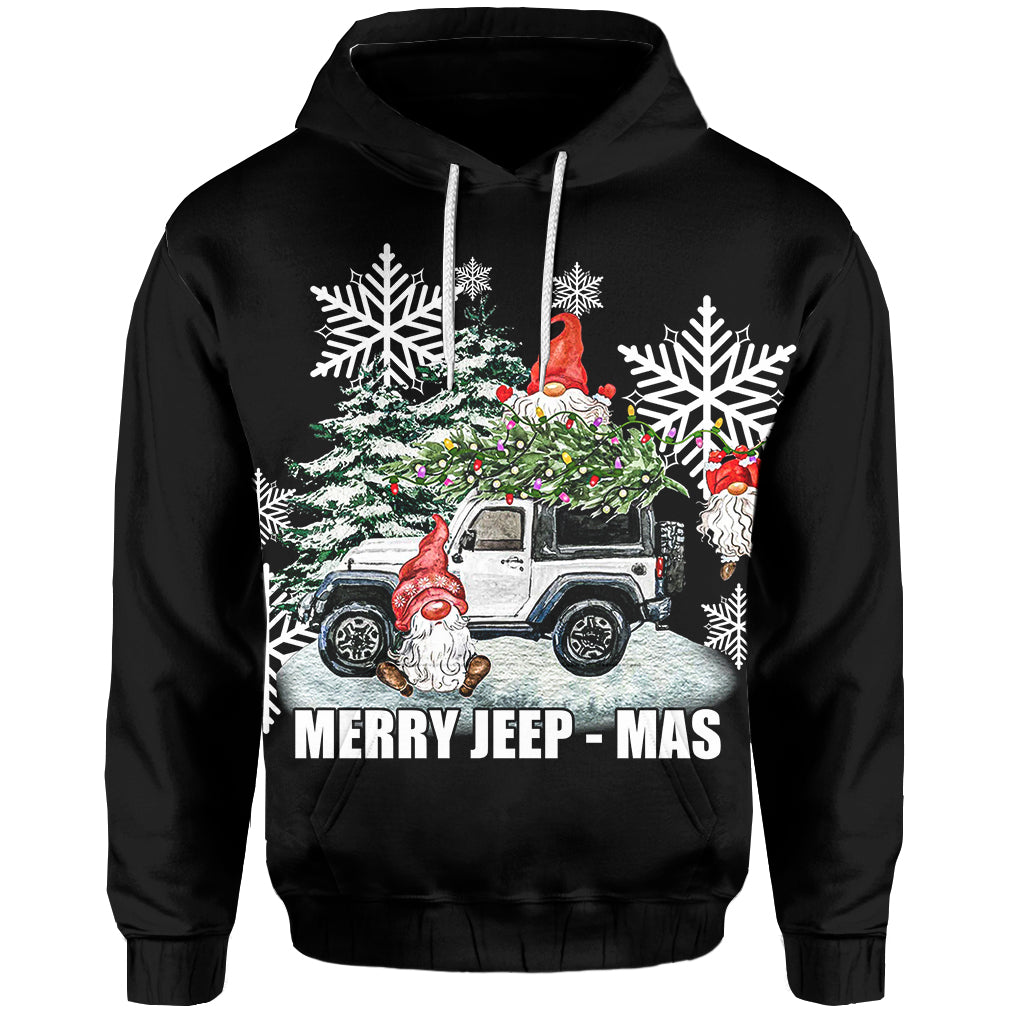 Jeep Hoodie - Merry Jeep-Mas