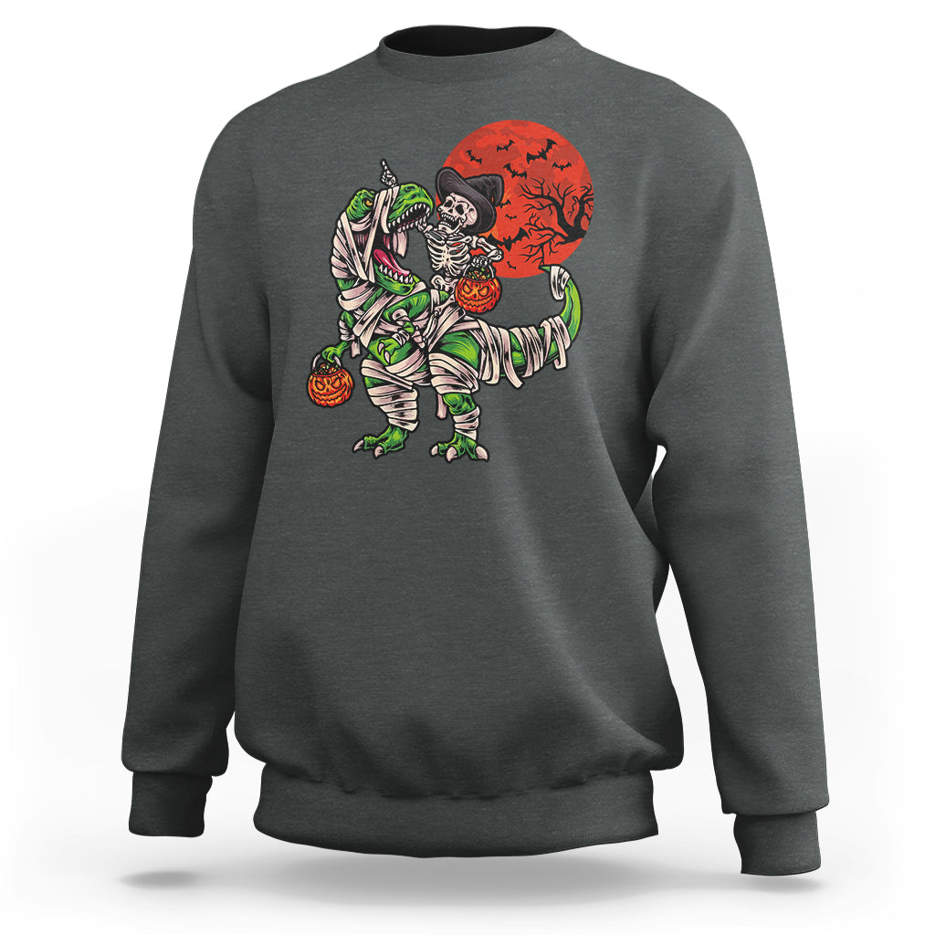 halloween-sweatshirt-halloween-skeleton-riding-dinosaur-funny-scary-pumpkin