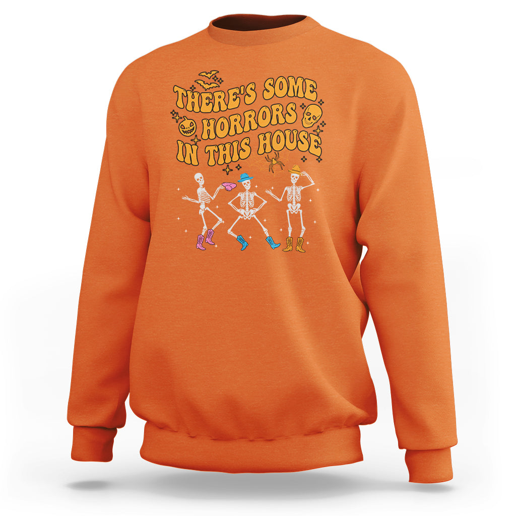 halloween-sweatshirt-theres-some-horrors-in-this-house-spooky-halloween-skeleton
