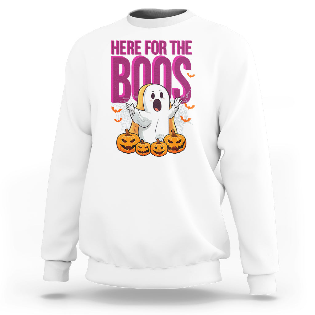 boo-sheet-sweatshirt-here-for-the-boos-spooky-halloween-ghost-costume