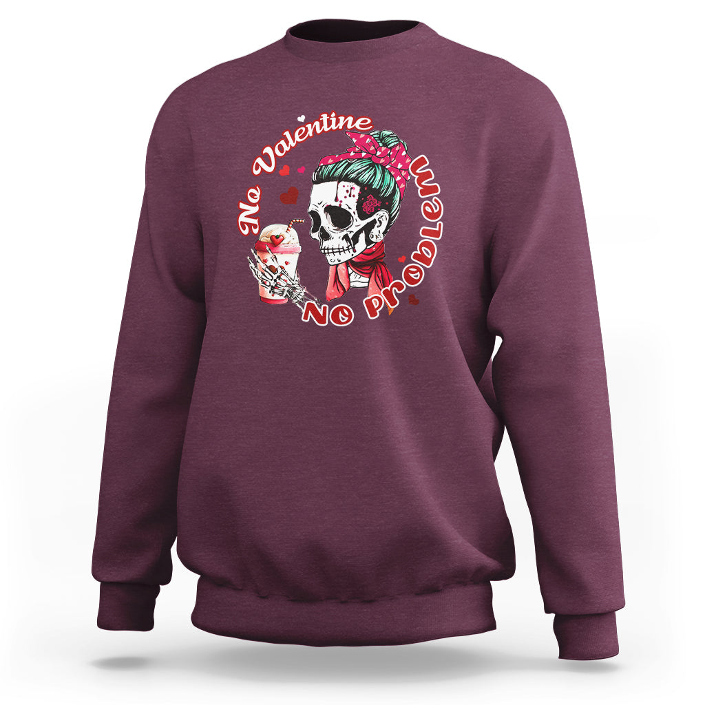 single-skeleton-sweatshirt-messy-bun-skull-no-valetine-no-problem-anti-valentines