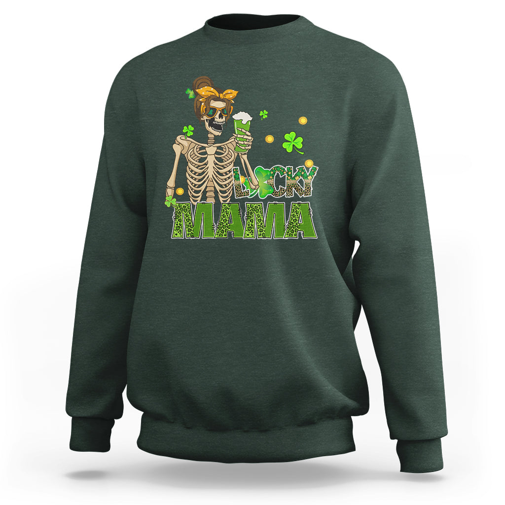 irish-skeleton-mom-sweatshirt-lucky-mama-messy-bun-drinking-beer-st-patricks-day-mothers-day