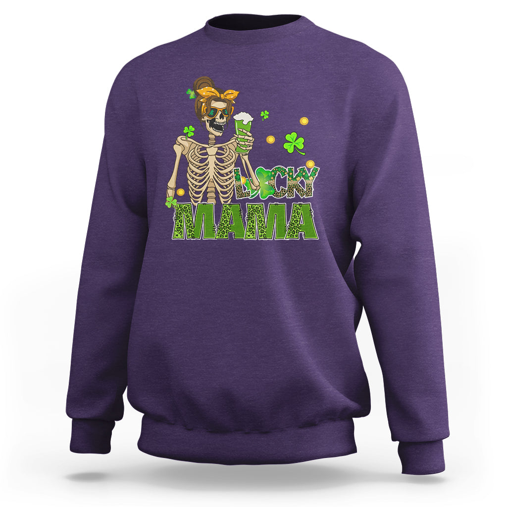 irish-skeleton-mom-sweatshirt-lucky-mama-messy-bun-drinking-beer-st-patricks-day-mothers-day