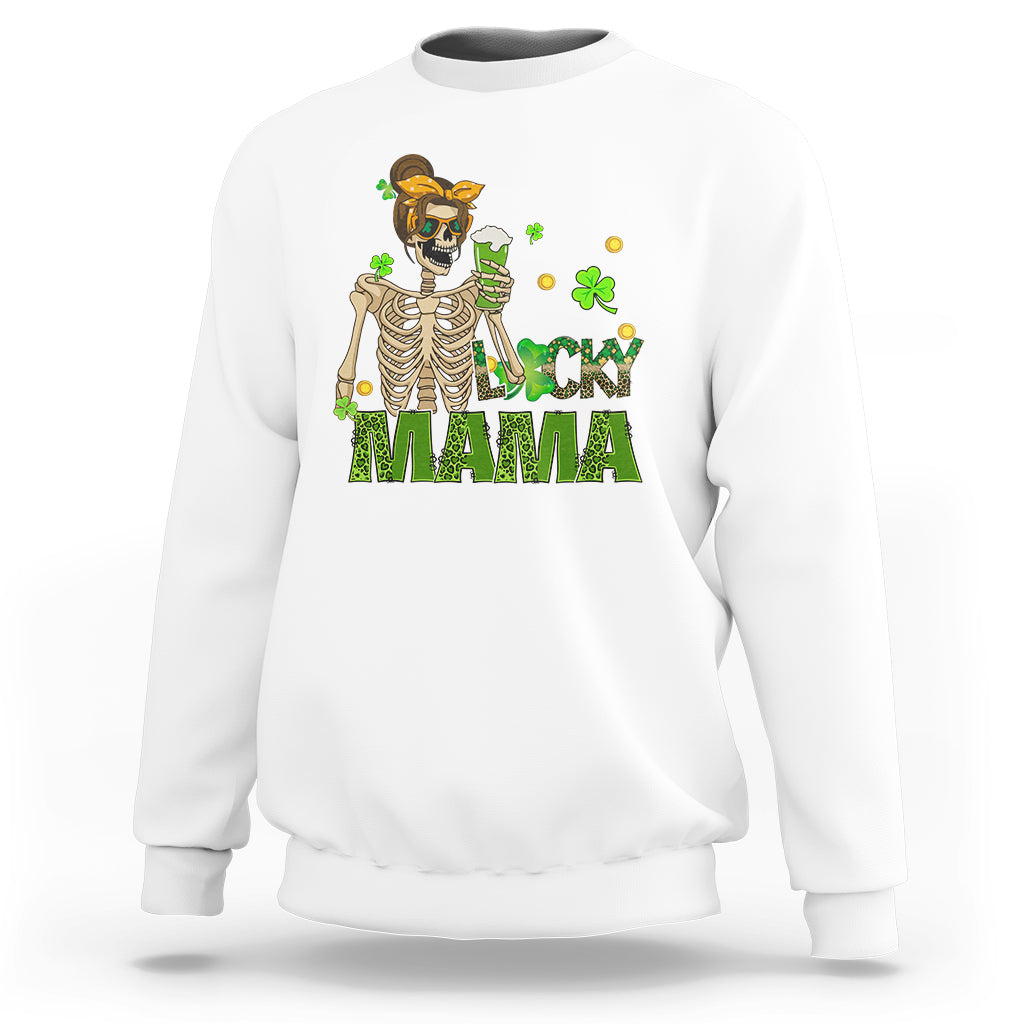 irish-skeleton-mom-sweatshirt-lucky-mama-messy-bun-drinking-beer-st-patricks-day-mothers-day