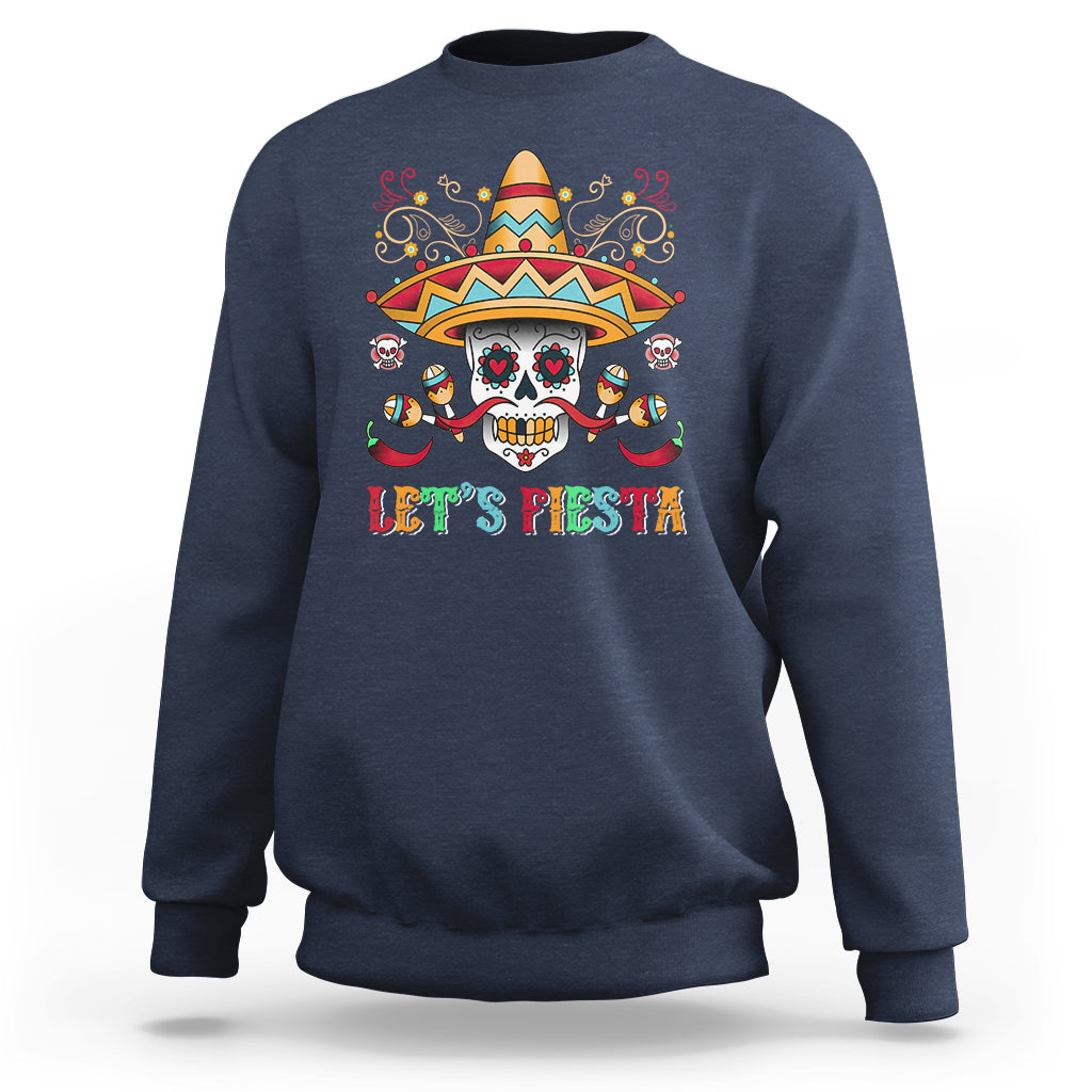 funny-cinco-de-mayo-sweatshirt-cinco-de-mayo-lets-fiesta-mexican-sugar-skull-mexican-party