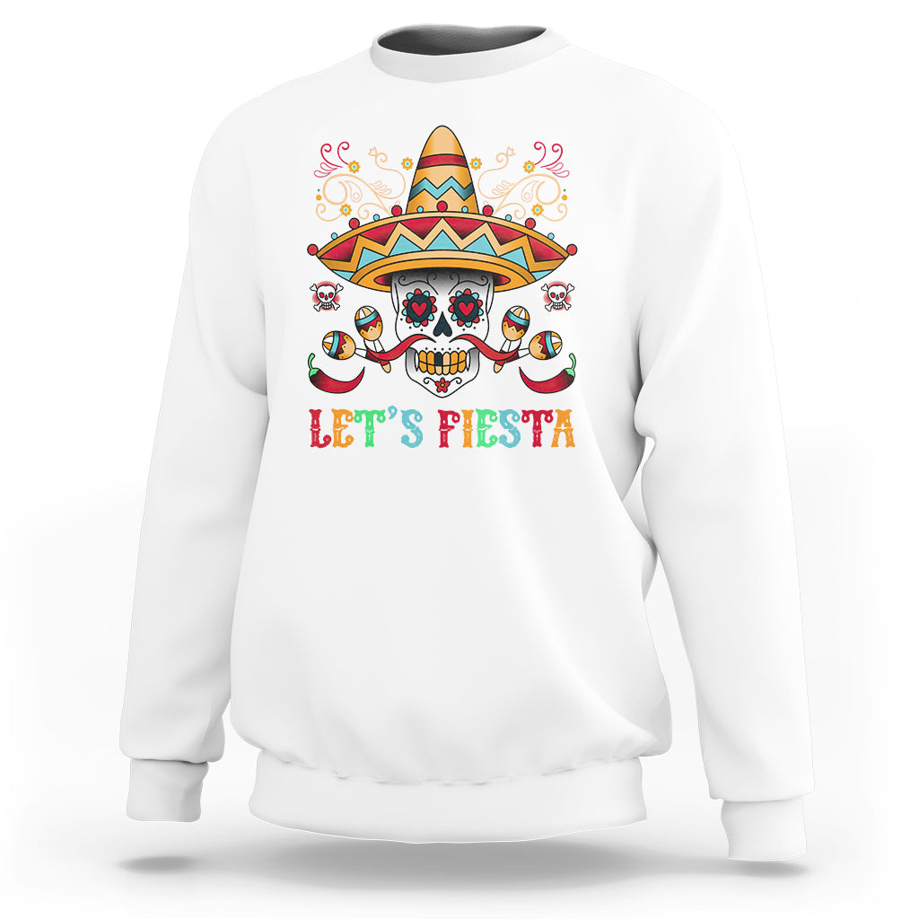 funny-cinco-de-mayo-sweatshirt-cinco-de-mayo-lets-fiesta-mexican-sugar-skull-mexican-party