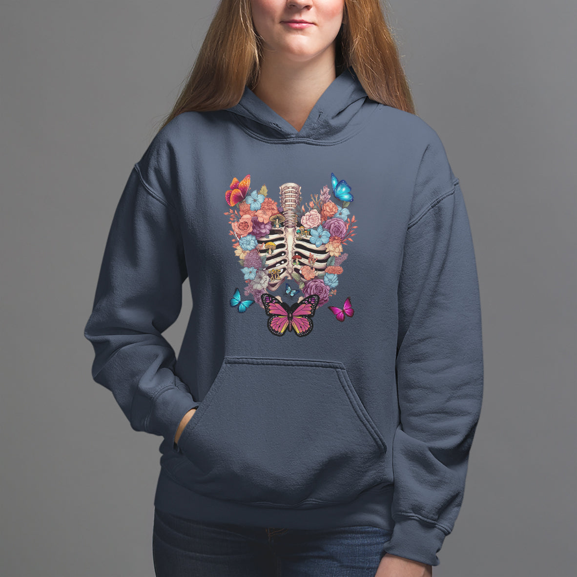 cottagecore-hoodie-vintage-goblincore-dark-academia-skeleton-with-flowers-cottagecore-style-nature-inspired-botanical