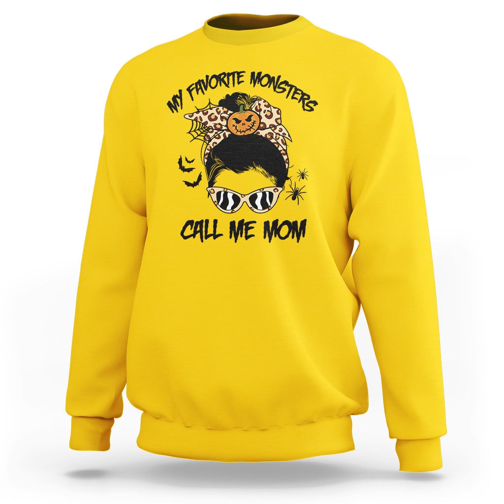 halloween-mom-sweatshirt-my-favorite-monsters-call-me-mom-messy-bun-halloween-costume
