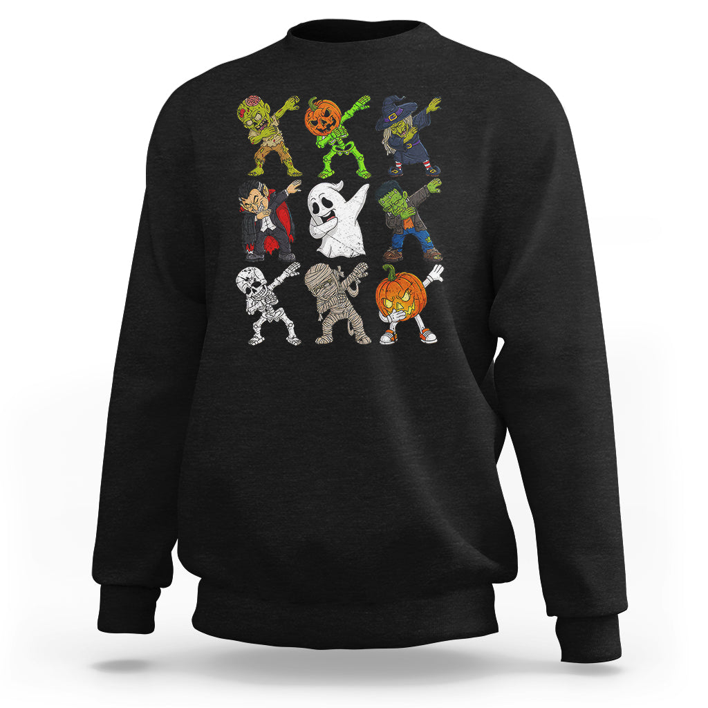 halloween-costume-sweatshirt-spooky-dabbing-skeleton-zombie-scary-pumpkin