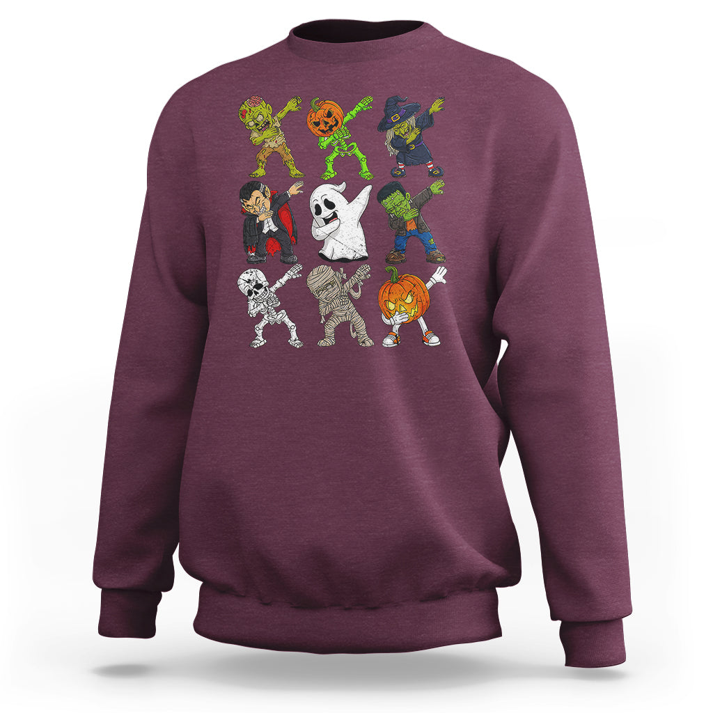 halloween-costume-sweatshirt-spooky-dabbing-skeleton-zombie-scary-pumpkin