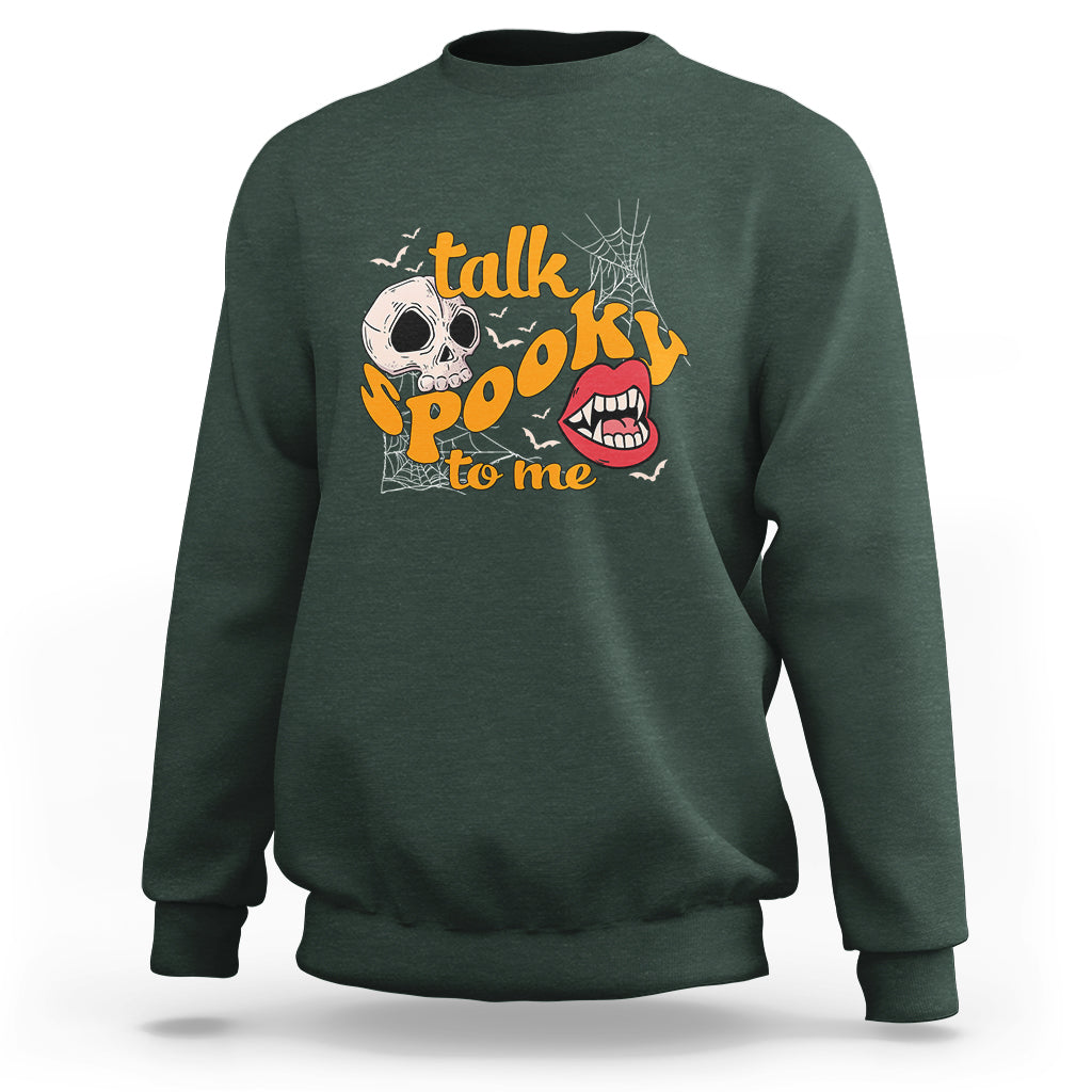 spooky-halloween-sweatshirt-talk-spooky-to-me-skull-vampire-mouth