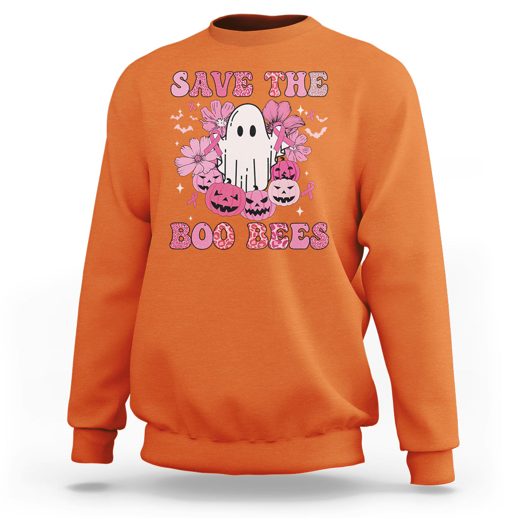 halloween-sweatshirt-breast-cancer-awareness-save-your-boo-bees-spooky-boos-ghost-halloween-t-shirt-for-halloween-lovers-spooky-season
