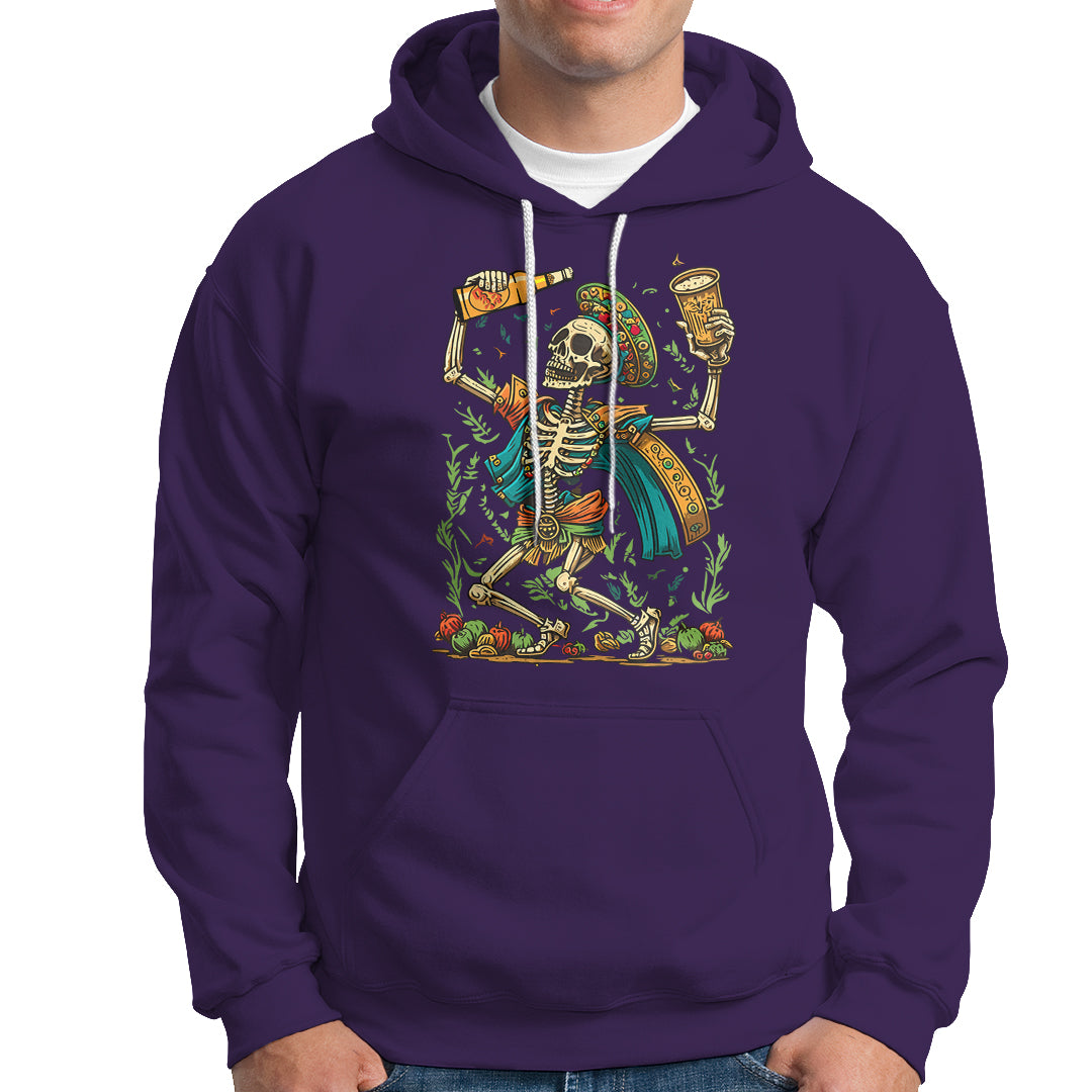 mexican-skull-hoodie-mexican-skull-sugar-skull-drinking-lets-fiesta-women-men