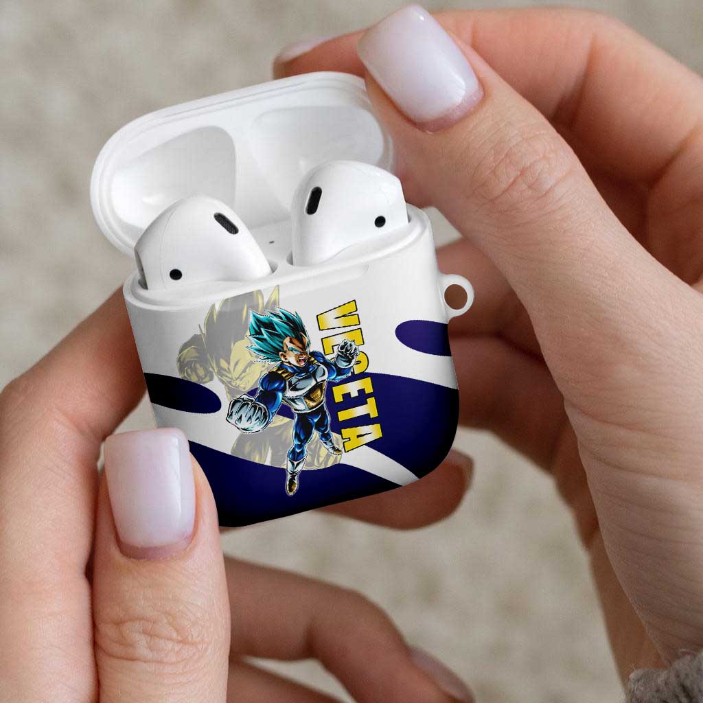 Vegeta Saiyan Warrior AirPods Case Bold Anime Combat Style