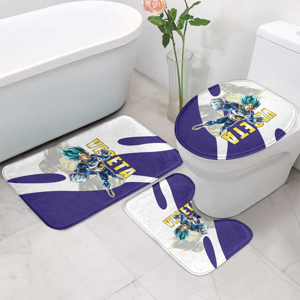 Vegeta Saiyan Warrior Bathroom Set Bold Anime Combat Style