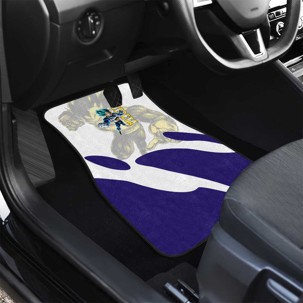 Vegeta Saiyan Warrior Car Mats Bold Anime Combat Style