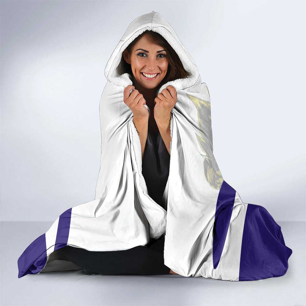 Vegeta Saiyan Warrior Hooded Blanket Bold Anime Combat Style