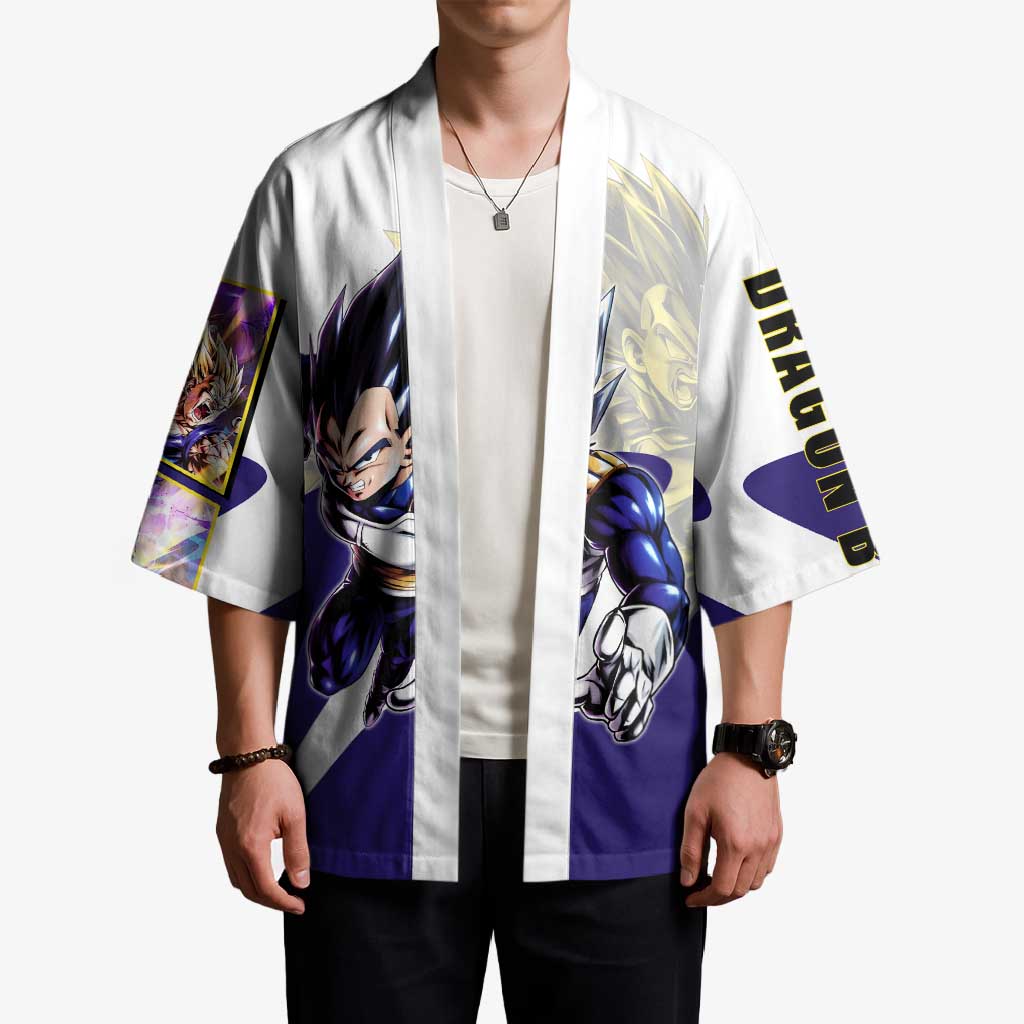 Vegeta Saiyan Warrior Kimono Bold Anime Combat Style