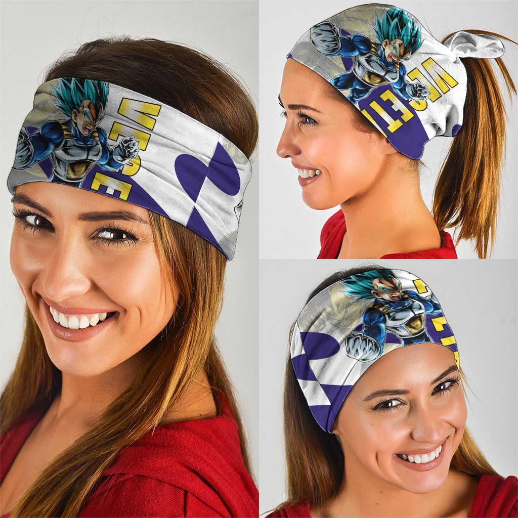 Vegeta Saiyan Warrior Neck Gaiter Bold Anime Combat Style
