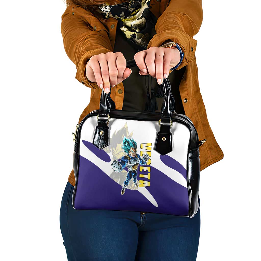 Vegeta Saiyan Warrior Shoulder Handbag Bold Anime Combat Style