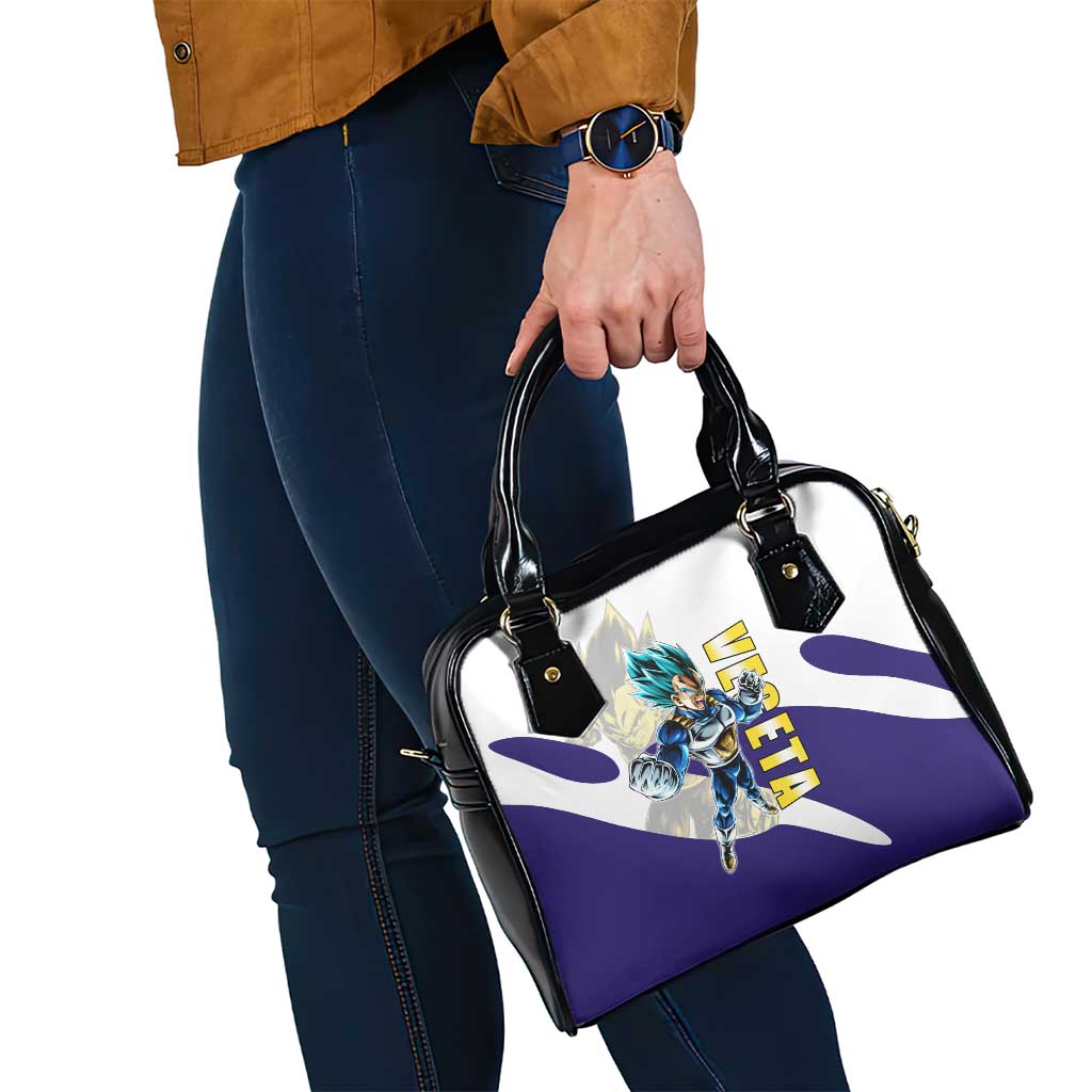 Vegeta Saiyan Warrior Shoulder Handbag Bold Anime Combat Style
