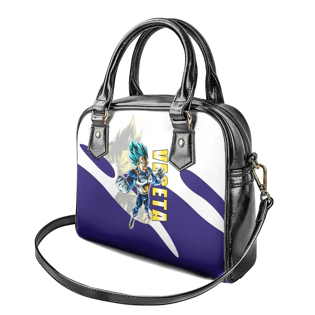 Vegeta Saiyan Warrior Shoulder Handbag Bold Anime Combat Style