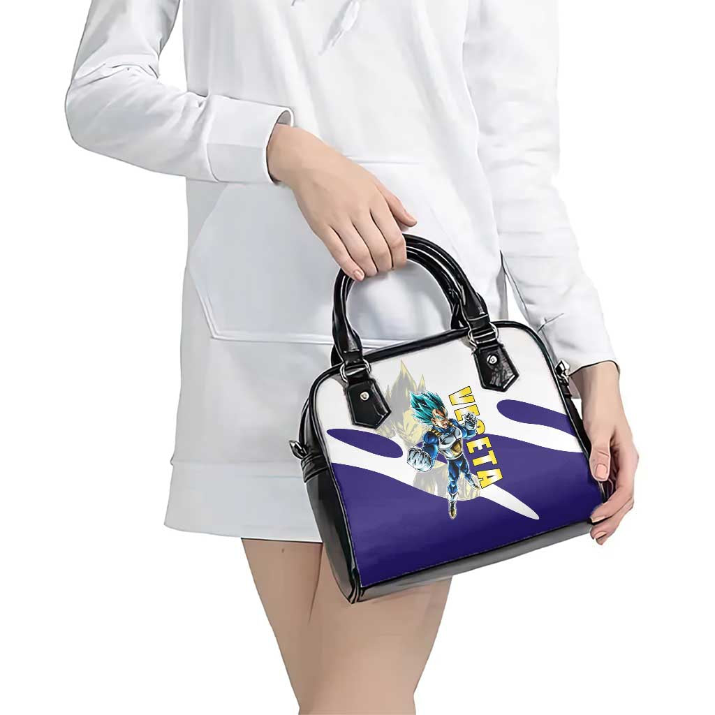 Vegeta Saiyan Warrior Shoulder Handbag Bold Anime Combat Style