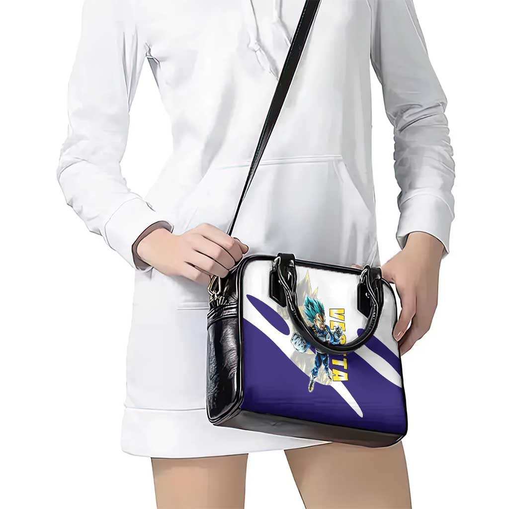 Vegeta Saiyan Warrior Shoulder Handbag Bold Anime Combat Style