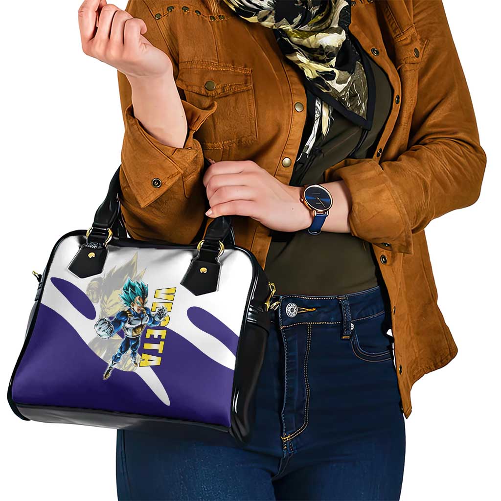 Vegeta Saiyan Warrior Shoulder Handbag Bold Anime Combat Style